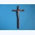 Krzyż drewniany kolor  brąz 22 cm 